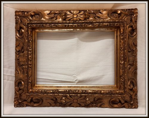 008.2023 Rama hiszpańska. In 37 x 25,5 cm , Out 56 x 45 cm